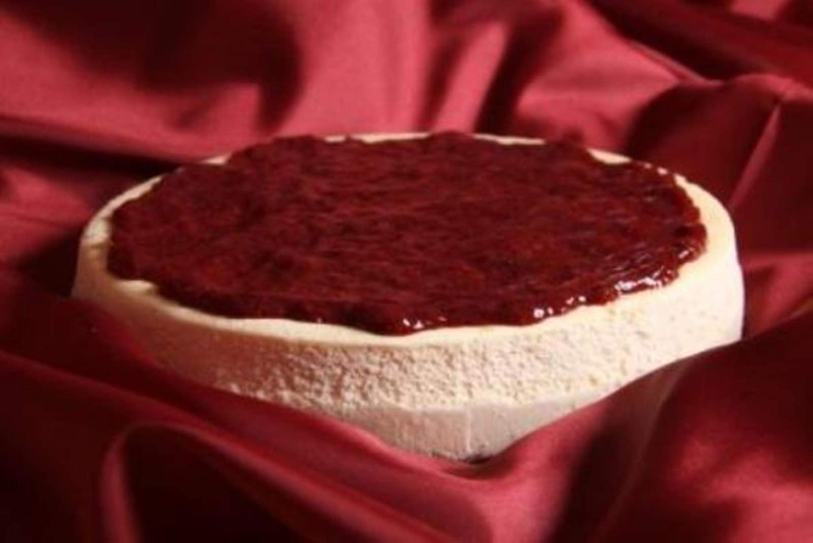 Cheesecake de frutas vermelhas fatiado, A Casa do Cheesecake